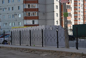 ограда на столбах ограда на столбах